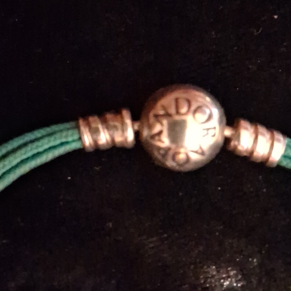 Pandora Bracelet Green and Red Charm S Are Not Pandora - Picture 6 of 10